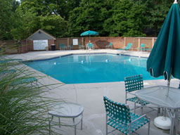 View of pool